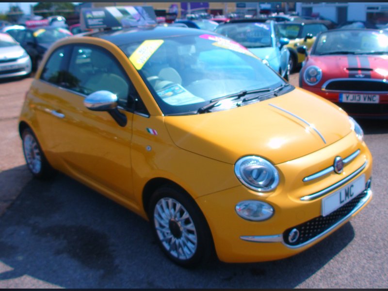 2015 Fiat 500 Hatchback 1.2 Lounge Hatchback 3dr Petrol Manual Euro 6